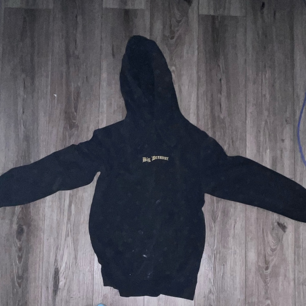 Yellow big dreamer hoodie